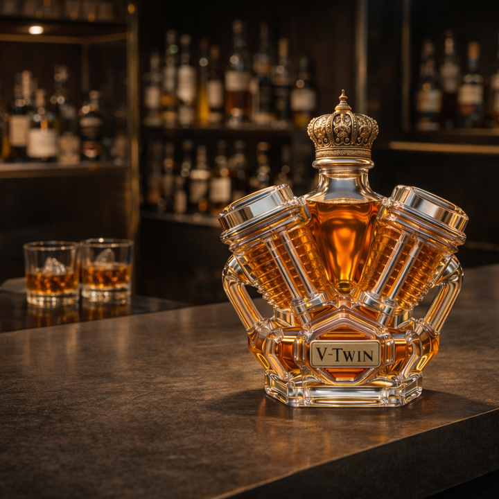 Botella de Whisky - Edición V8