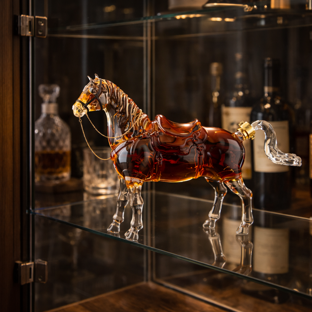 Botella de Whisky - Edición Ecuestre