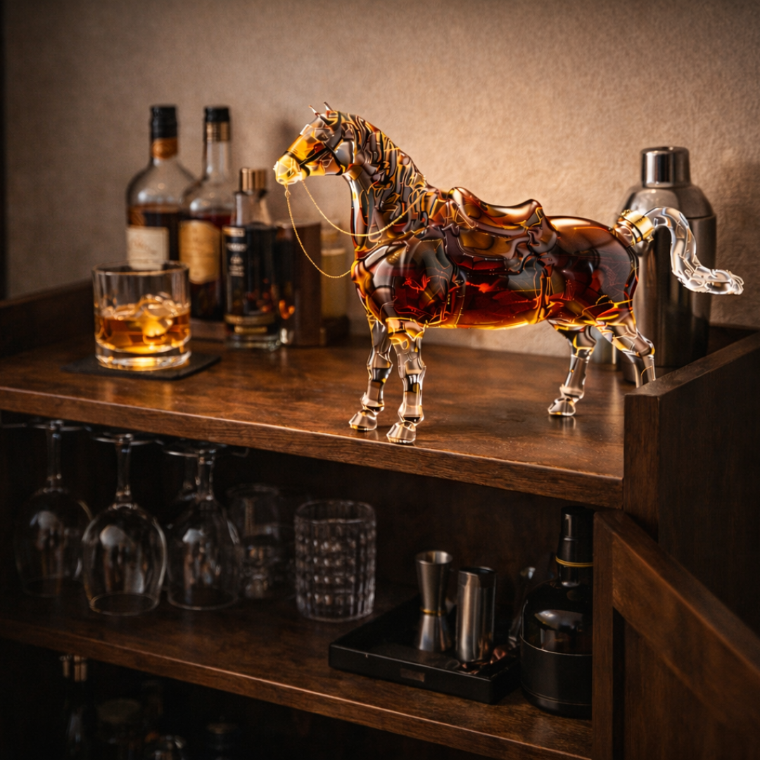 Botella de Whisky - Edición Ecuestre