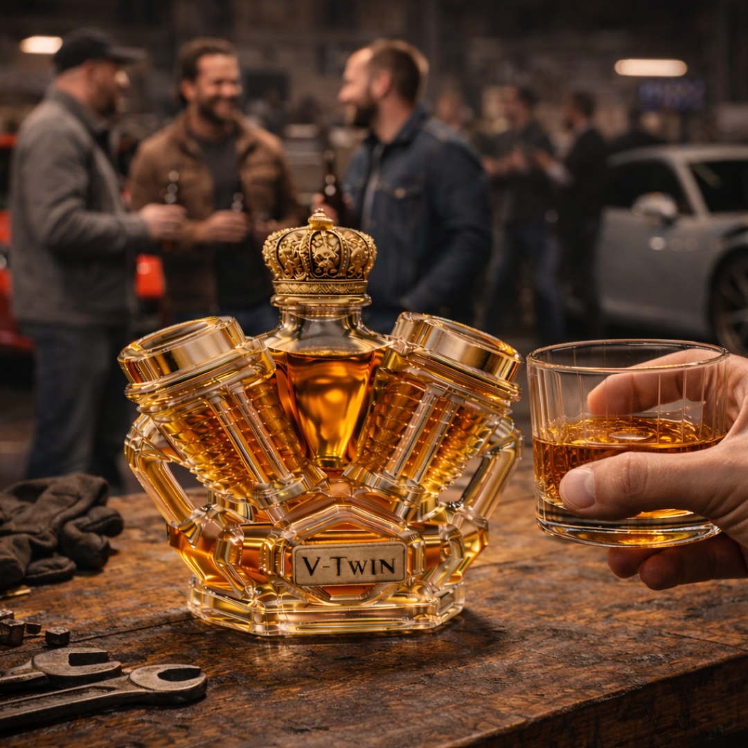 Botella de Whisky - Edición V8