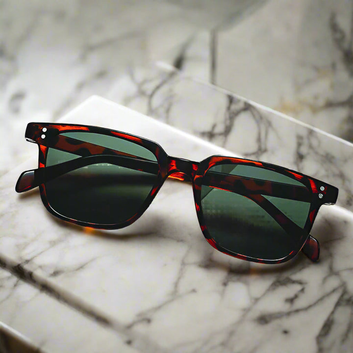 Corvin Deep Tortoise Sunglasses
