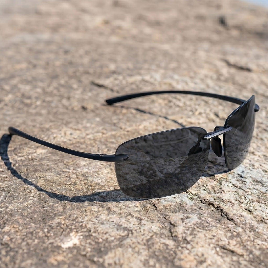 AeroFit RX052 Rimless Polarized Sunglasses | UV400