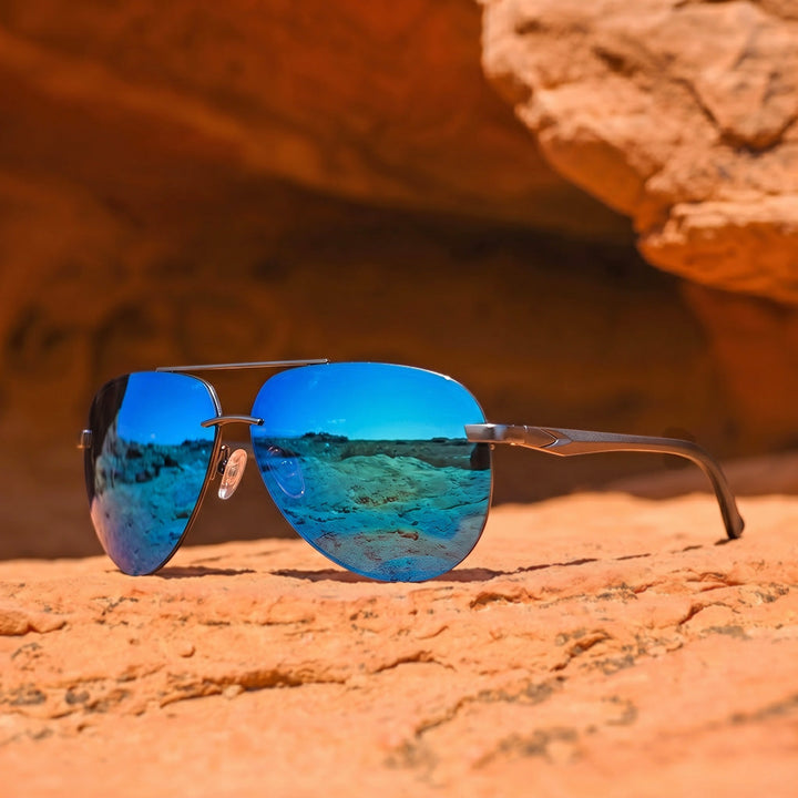 Retro Aviators Sunglasses | Polarized UV400