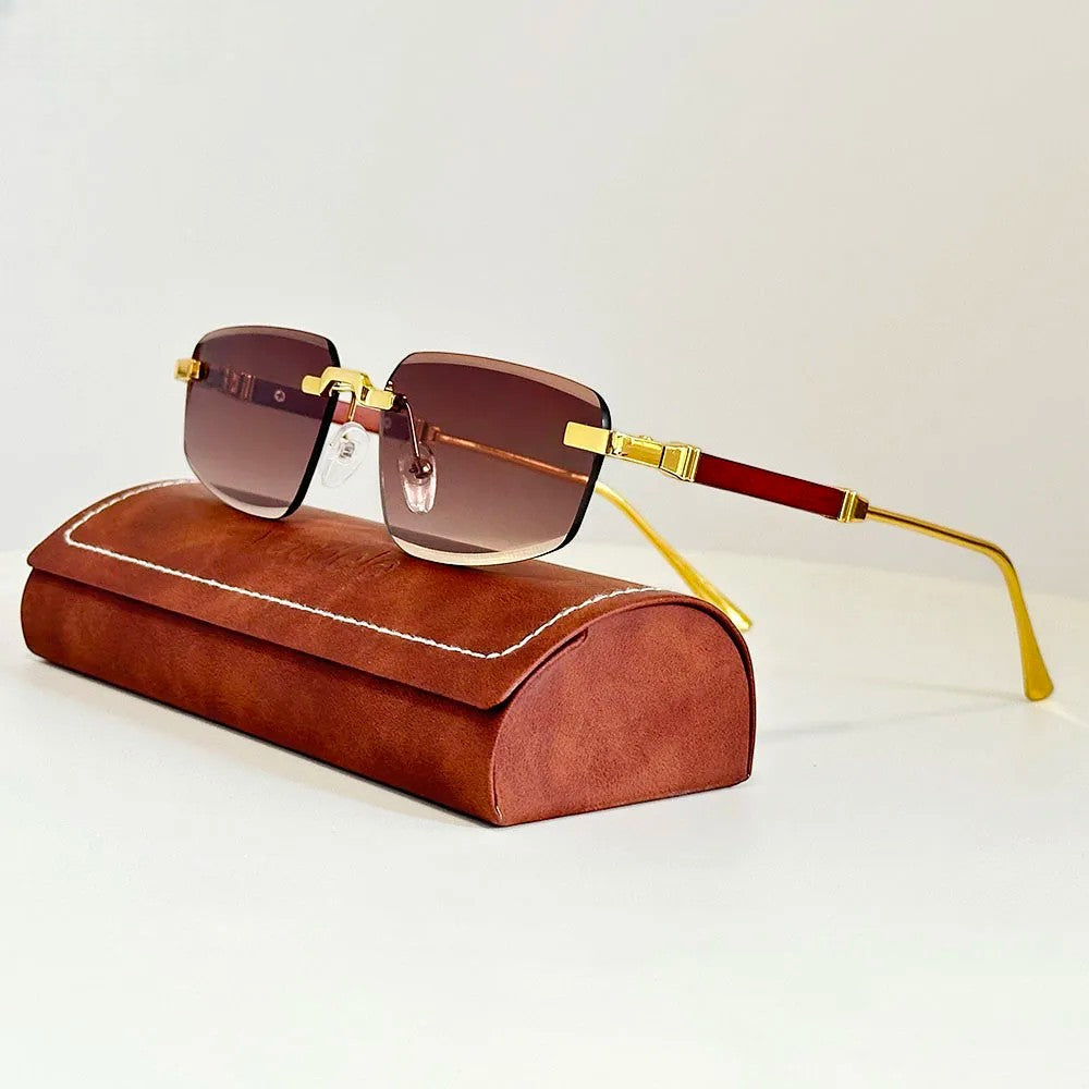 Carrington Rimless Sunglasses