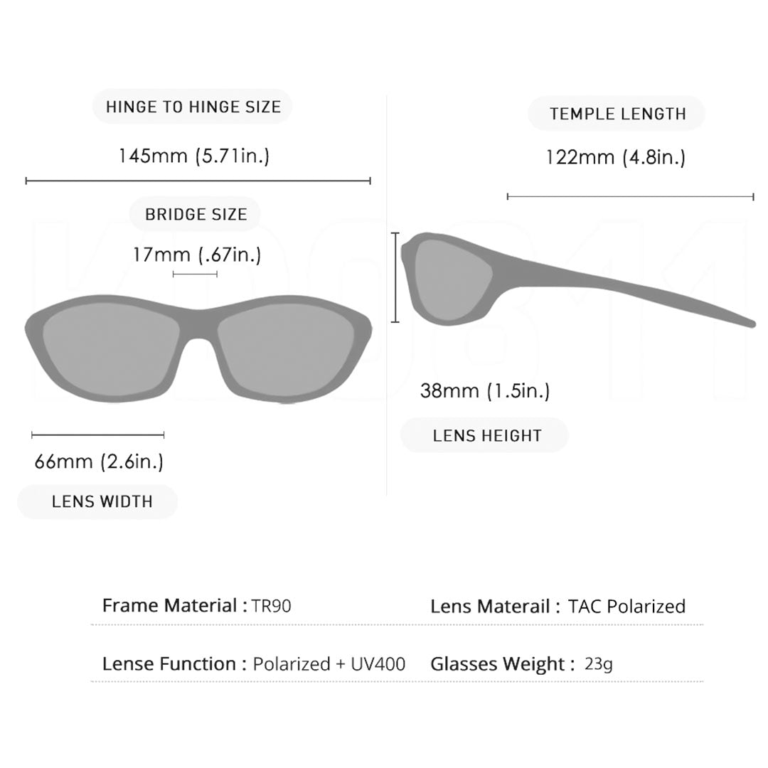 Bird Eyes Polarized Sunglasses | RX061 UV400