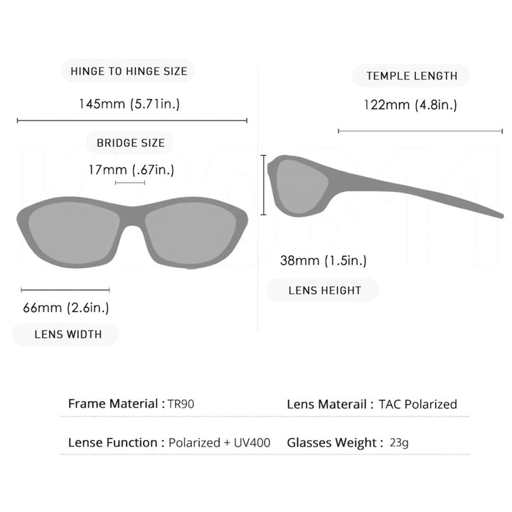 Bird Eyes Polarized Sunglasses | RX061 UV400
