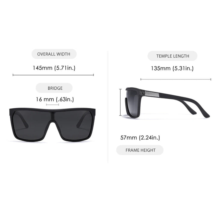 RX01 Polarized One-Piece Sunglasses | UV400