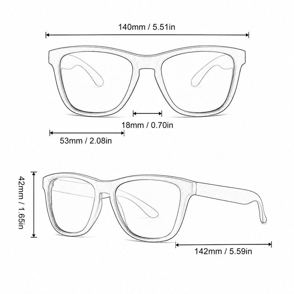 Reef Wayfarer Polarized Sunglasses for Beach & Travel