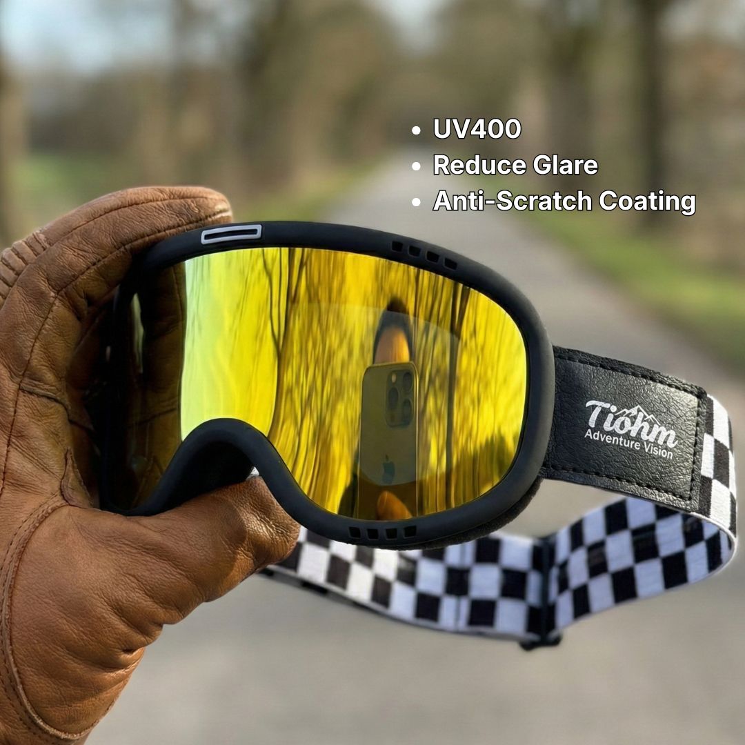 Vintage Fit Over Glasses Goggles