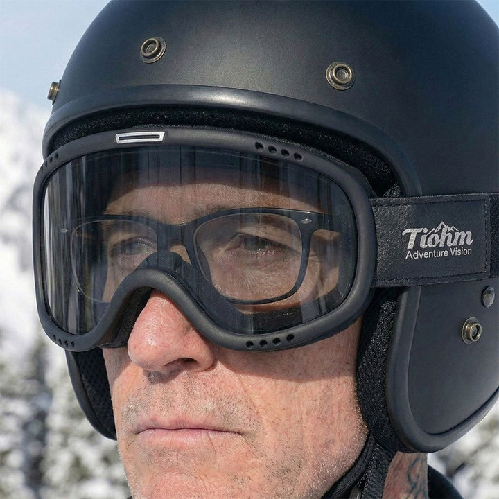 Vintage Fit Over Glasses Goggles