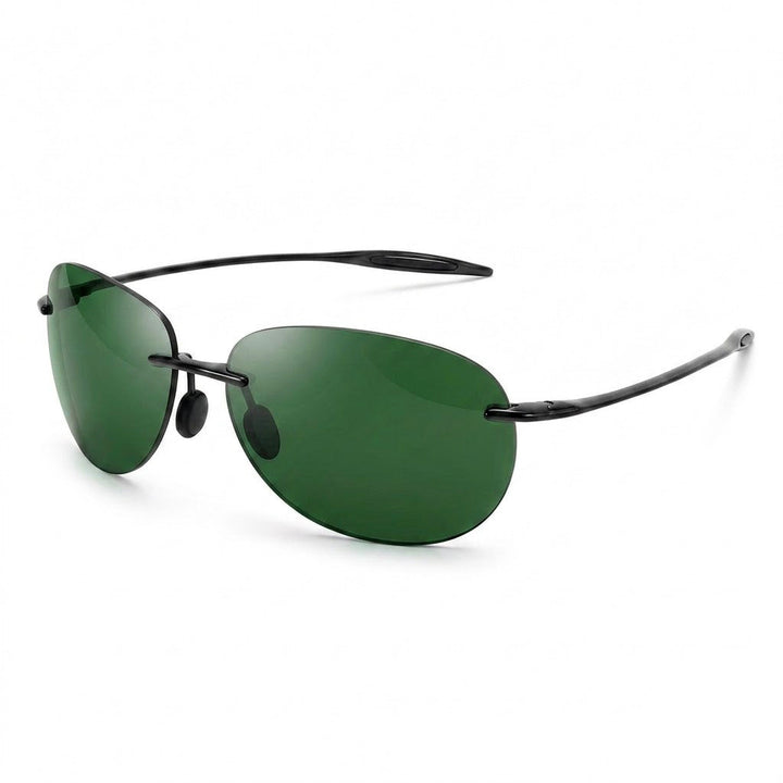 AeroLite Round Rimless Polarized Sunglasses - UV400