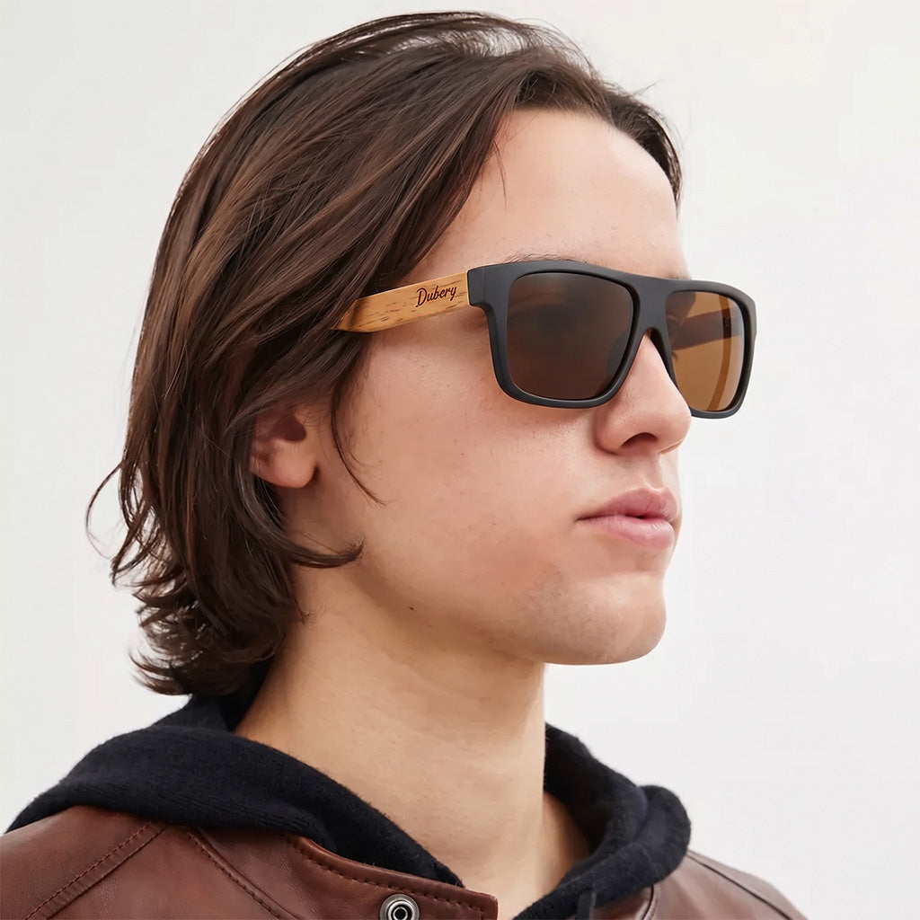 RX516 RetroWood Polarized Sunglasses | UV400