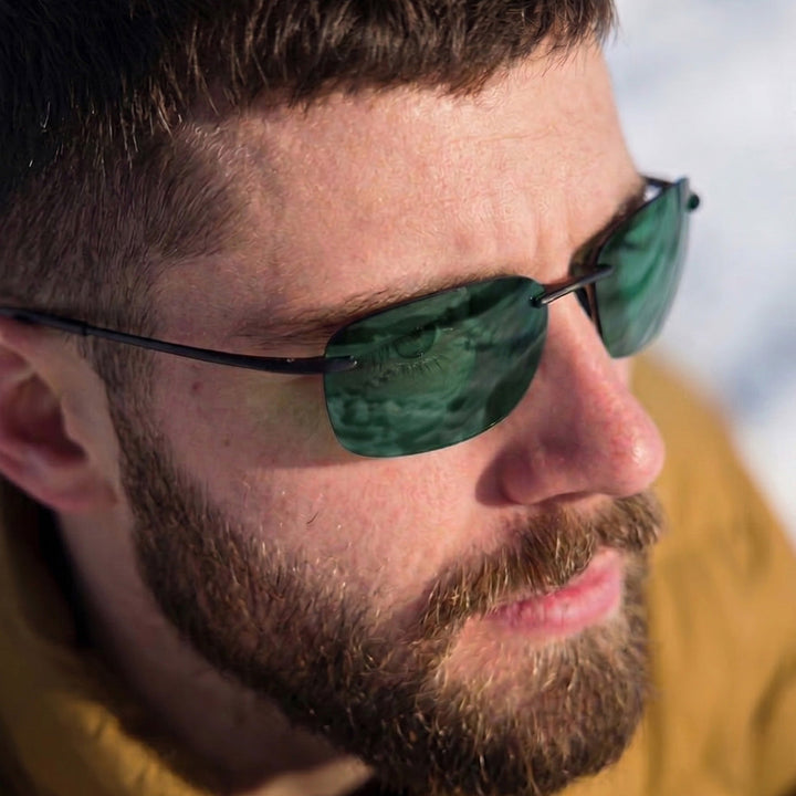 AeroFit RX052 Rimless Polarized Sunglasses | UV400