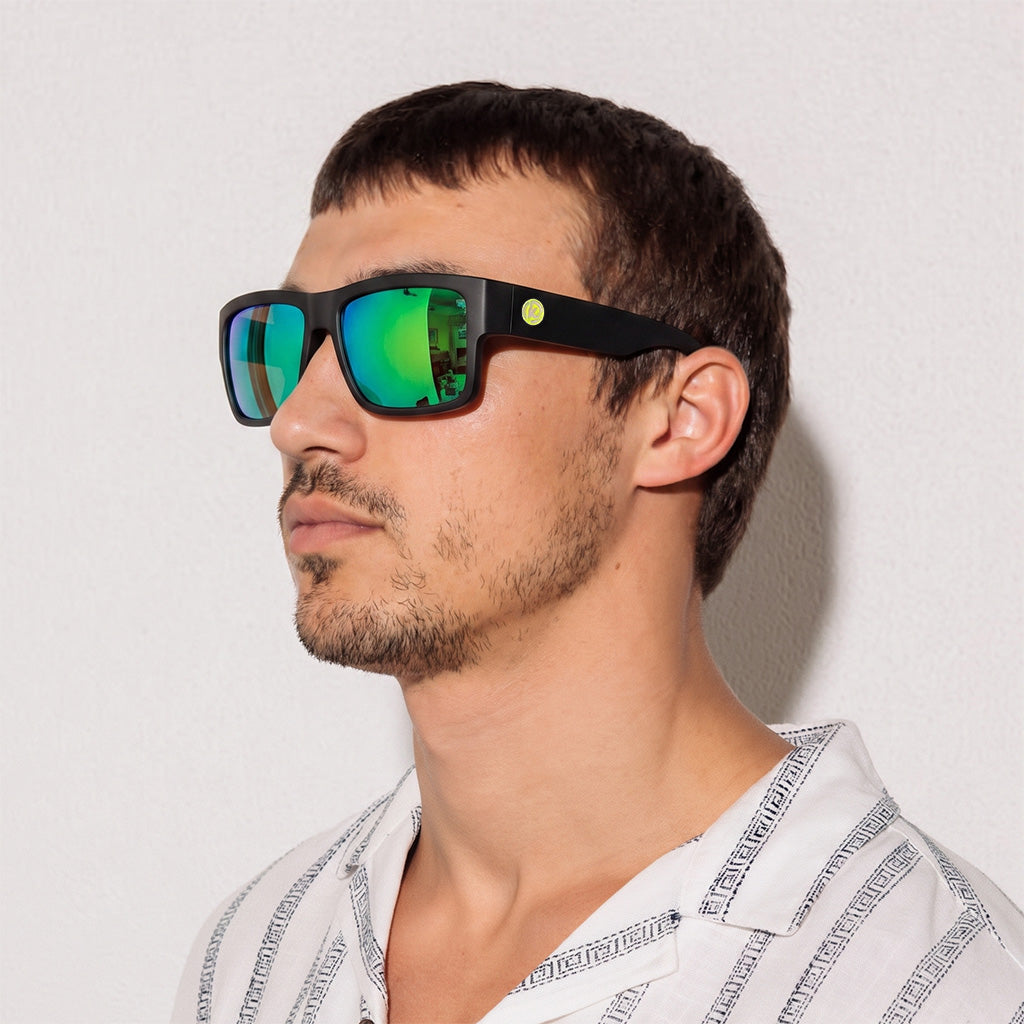 RX018 Ultra-Thick Square Polarized Sunglasses