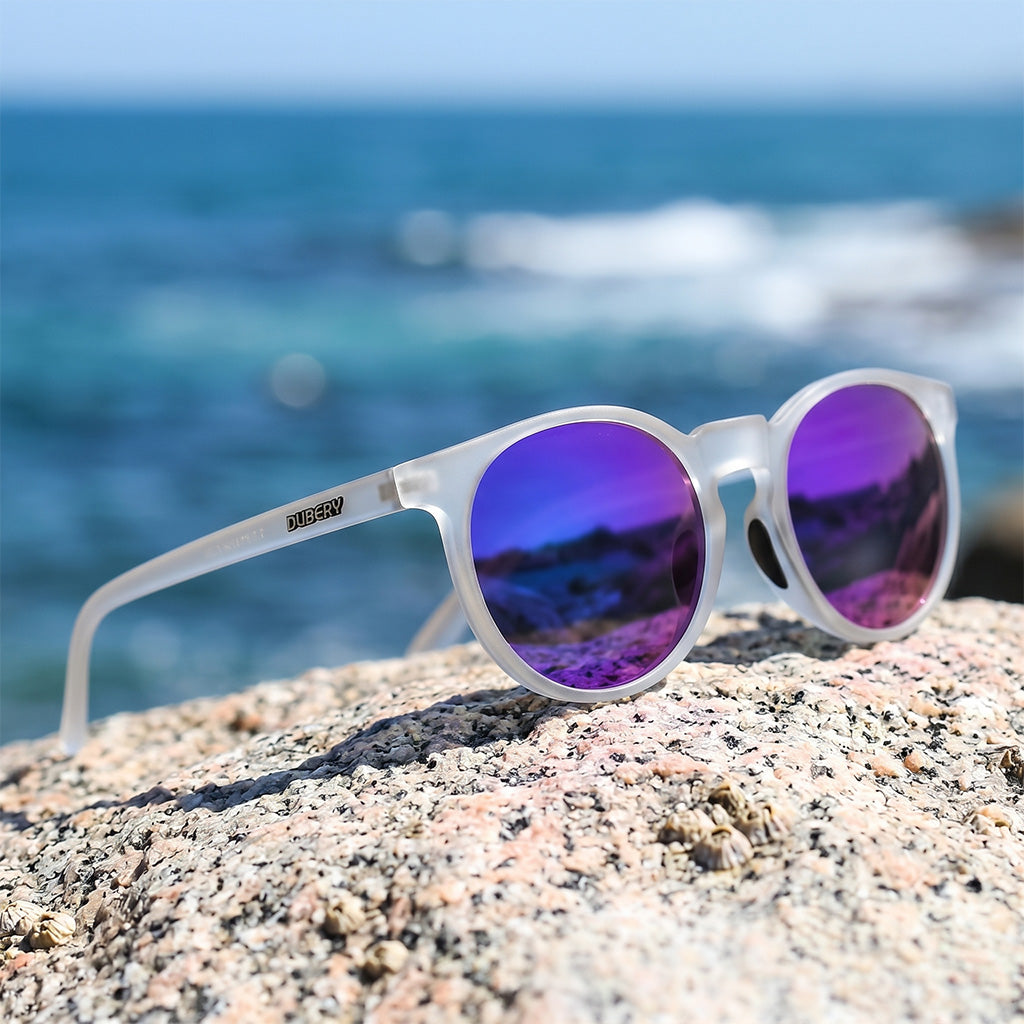 Halo Round Polarized Sunglasses for Beach & Travel