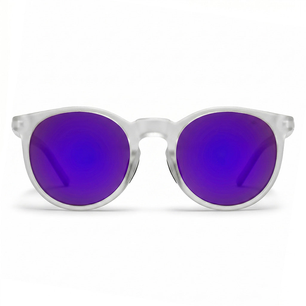 Halo Round Polarized Sunglasses for Beach & Travel