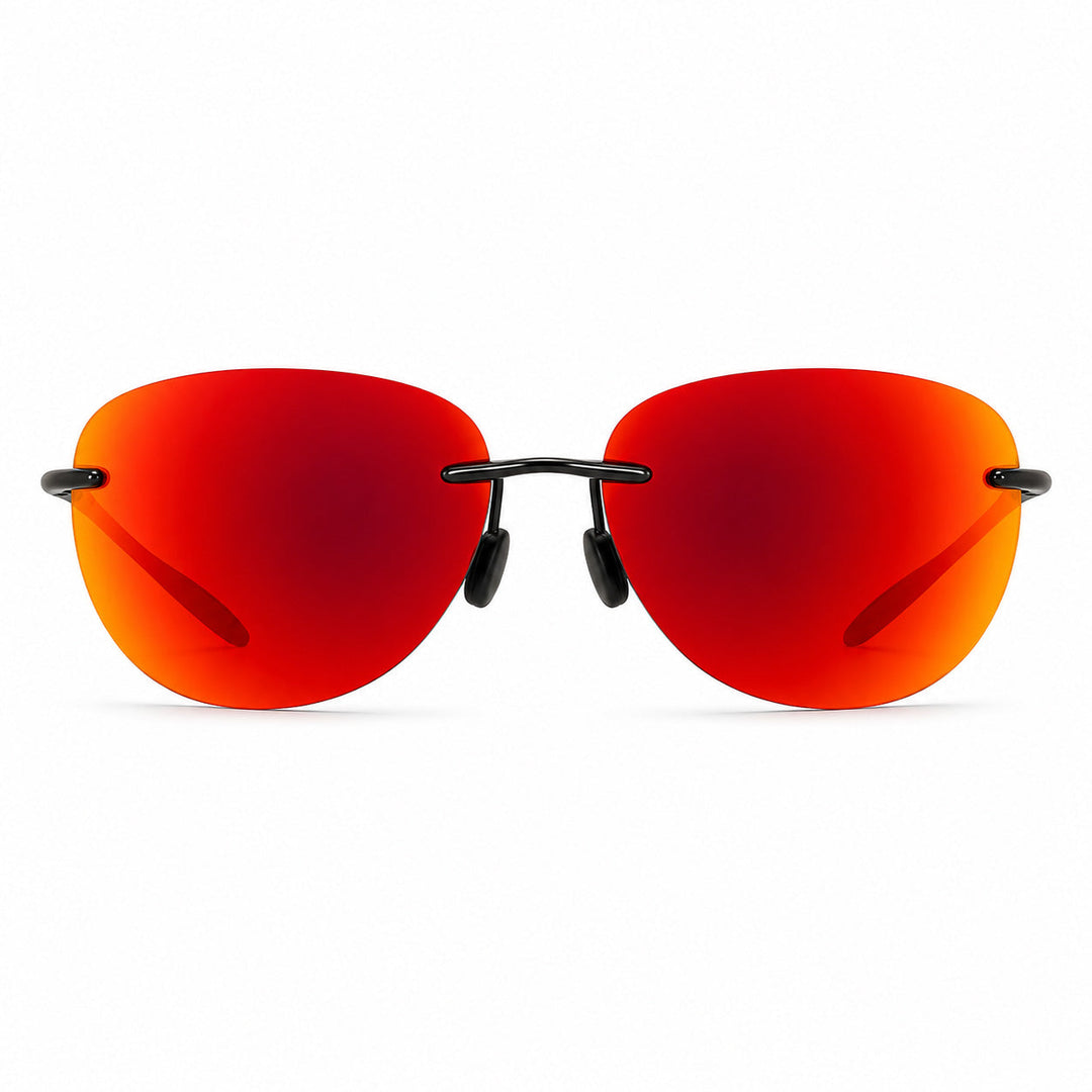 AeroLite Round Rimless Polarized Sunglasses - UV400