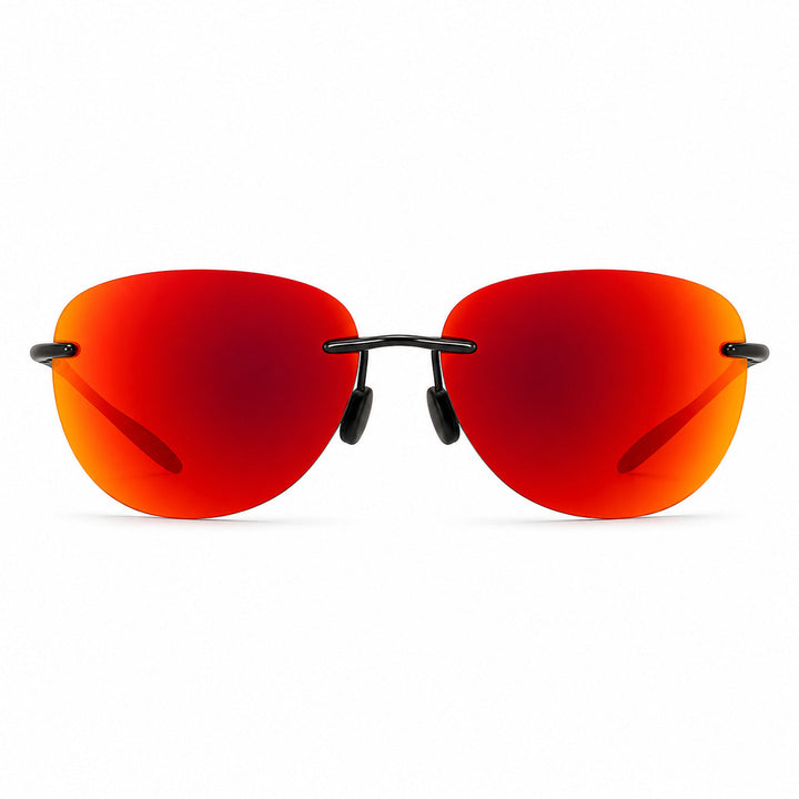AeroLite Round Rimless Polarized Sunglasses - UV400